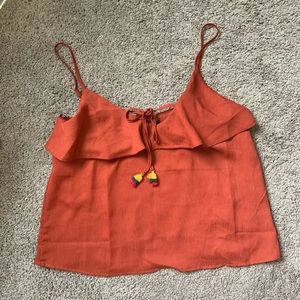 Orange one clothing tank!